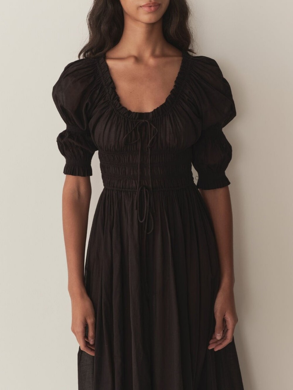 NWT DOEN Ischia Dress Black XS